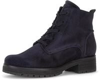 Schn&uuml;rstiefelette GABOR, Damen, Gr. 35, schwarz-wei&szlig; (dunkelblau),...
