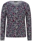 Print-Shirt GOLDNER "Kurzgr&ouml;&szlig;e Viskoseshirt mit Paisley-Druck", Damen, Gr....