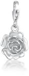Charm-Einh&auml;nger NENALINA "Charm Anh&auml;nger Rose Blume Floral Bl&uuml;te 925 Silber"...
