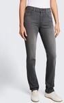 Straight-Jeans TOM TAILOR "Style Alexa", Damen, Gr. 29, L&auml;nge 34, grau (grau denim),