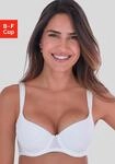 Schalen-BH S.OLIVER "Maelle", Damen, Gr. 75, Cup D, wei&szlig;, Microtouch, Obermaterial: