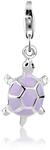 Charm-Einh&auml;nger NENALINA "Charm Anh&auml;nger Schildkr&ouml;te Emaille Pastell 925...