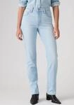 Slim-fit-Jeans LEVI'S "722 HIGH RISE SLIM", Damen, Gr. 27, L&auml;nge 31, true blau