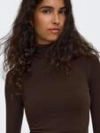 Rollkragenshirt ONLY "ONLGLAMOUR L/S ROLL-NECK TOP JRS NOOS", Damen, Gr. L,...