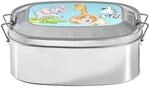 Lunchbox RITZENHOFF & BREKER "Lunchbox Happy Zoo 205 ml bunt", bunt, B:2cm H:2cm