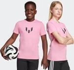 Trainingsshirt ADIDAS PERFORMANCE "MIT GRAFIK F&Uuml;R KINDER MIT MESSI-NAMESZUG UND