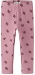 Leggings NAME IT "NMFDAVINA SWEAT FLEECE LEGGING", M&auml;dchen, Gr. 86, N-Gr, rosa