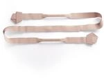 Yogablock YEAZ "Fitness- und Yoga-Band FEEL", beige, Sportmatten, Yogablock