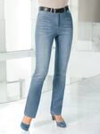5-Pocket-Jeans CASUAL LOOKS, Damen, Gr. 36, Normalgr&ouml;&szlig;en, blau (blau, bleached),