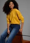 Kapuzensweatshirt LAURA SCOTT, Damen, Gr. 40/42, sonnengelb, Sweatware,...