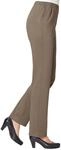 Jerseyhose CLASSIC BASICS, Damen, Gr. 215, Extrakurzgr&ouml;&szlig;en, grau (taupe), 100%