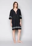 Strandkleid JOOP "Brismar Beach", Damen, Gr. 44, N-Gr, schwarz-wei&szlig; (schwarz...