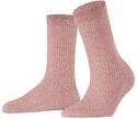 Socken FALKE "Shiny Rib", Damen, Gr. 35-38, pink (blossom (8645)),...