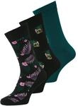 Freizeitsocken JACK & JONES "JACPINEAPPLE SKULLS SOCKS 3 PACK SN", Herren, bunt