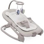 Babywippe CHICCO "Schaukelwippe Mia", Kinder, beige (fossil), Metall, Polyester,