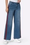 Bequeme Jeans HEINE, Damen, Gr. 34, Normalgr&ouml;&szlig;en, blau (blau, stone, washed),...