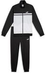 Trainingsanzug PUMA "POLY COLORBLOCK SUIT", Herren, Gr. S, puma schwarz, Trikot,