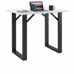 Bartisch VCM "Holz Bartisch Stehtisch Tisch Tresen Xona 140x50", wei&szlig; (schwarz,