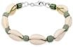 Armkette KUZZOI "Armband Kauri Muschel Beach Surfer Festival 925 Silber" Gr....