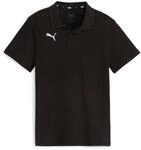 Poloshirt PUMA "TEAMGOAL CASUALS POLO JR", Jungen, Gr. 176, schwarz (puma...