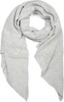 XXL-Schal STYLEBREAKER "Asymmetrischer unifarbener Web Schal", Damen, grau