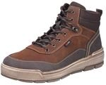 Winterboots RIEKER, Herren, Gr. 40, braun (braun, dunkelbraun), Nubukleder,...