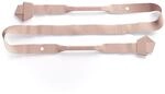Yogablock YEAZ "Fitness- und Yoga-Band + &Ouml;se FEEL PRO", beige, Sportmatten,