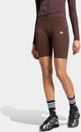 Shorts ADIDAS ORIGINALS "SEAMLESS", Damen, Gr. XS, N-Gr, braun (aurora coffee,