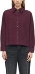 Langarmbluse S.OLIVER, Damen, Gr. 34, rot (burgundy), Cord, Obermaterial: 68%