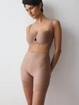 Panty TRIUMPH "Comfort Contour Mid-Thigh Panty", Damen, Gr. S, Microtouch, beige