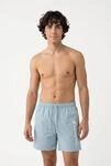 Badeshorts CHAMPION "Beachshort Standard Fit", Herren, Gr. L, N-Gr, blau...