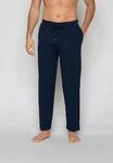 Loungehose JOOP, Herren, Gr. L, N-Gr, blau, Jersey, Obermaterial: 100%...