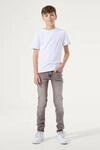 Slim-fit-Jeans GARCIA "Tavio", Jungen, Gr. 164, N-Gr, grau (light used),...
