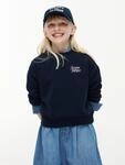 Sweatshirt TOMMY HILFIGER "TOMMY SCRIPT PRINTED SWEATSHIRT", M&auml;dchen, Gr. 3...