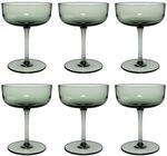 Sektglas "Sektschalen / Dessertschalen Like Glass 100 ml 6er Set", gr&uuml;n (sage), 6