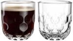 Latte-Macchiato-Glas LEONARDO "Kaffeegl&auml;ser (1) Gocce 220 ml 2er Set transparent",