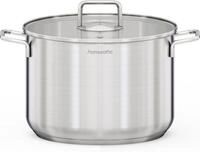 Kochtopf HANSEATIC "BASIC, Fassungsverm&ouml;gen 9,5 l", silber (silberfarben), H:18cm