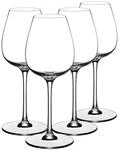 Rotweinglas VILLEROY & BOCH "Rotweingl&auml;ser Purismo Wine 200 ml 4er Set transparent",