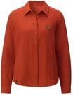 Hemdbluse WITT "Bluse Baumwollbluse mit krempelbaren &Auml;rmeln", Damen, Gr. 36, orange