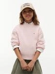 Strickpullover TOMMY HILFIGER, M&auml;dchen, Gr. 3 (98), rosa (whimsy pink), Strick,