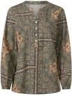 Klassische Bluse HEINE "Druckbluse Druckbluse mit Floral-Dessin", Damen, Gr....