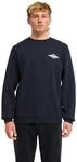 Sweatshirt BILLABONG "Foundation", Herren, Gr. L, schwarz, Obermaterial: 55%