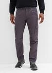 Cargohose BONPRIX, Herren, Gr. 46, N-Gr, grau (schiefergrau), Web,...