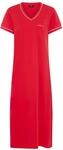 Nachthemd H.I.S, Damen, Gr. 32/34, N-Gr, rot, Single Jersey, Obermaterial: 60%