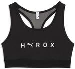 Sport-BH PUMA "W X HYROX MID BRA", Damen, Gr. S, N-Gr, puma schwarz, Interlock,