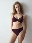 B&uuml;gel-BH TRIUMPH "Amourette W", Damen, Gr. 70, Cup B, claret, Spitze, Obermaterial:
