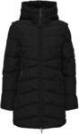 Steppmantel ONLY "ONLDOYLE 2-1 PUFFER COAT CC OTW", Damen, Gr. XS, schwarz,