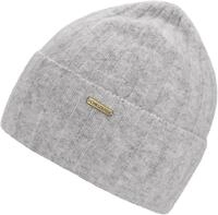Beanie CHILLOUTS "Amari Hat", Damen, grau (light grau), Strick, Obermaterial:...