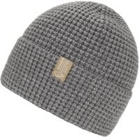 Beanie CHILLOUTS "Corvin Hat", Damen, grau, Strick, Obermaterial: 40%...