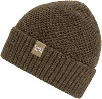 Beanie CHILLOUTS "Jonah Hat", Herren, schwarz braun, Strick, Obermaterial: 70%